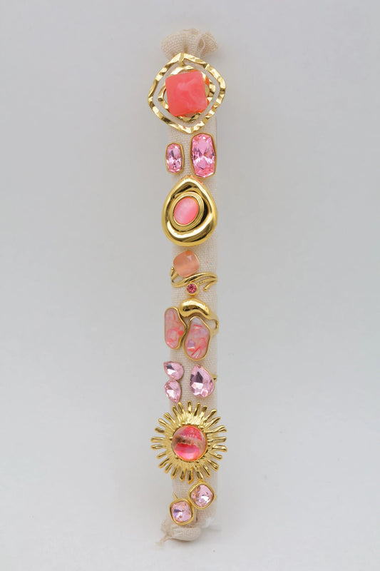 Lots de bijoux avec présentoir