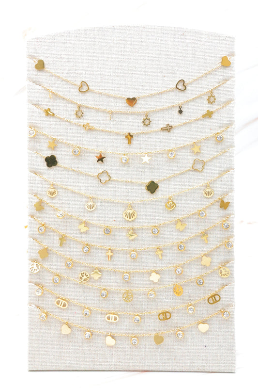 Lots de bijoux avec présentoir