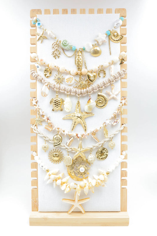 Lots de bijoux avec présentoir
