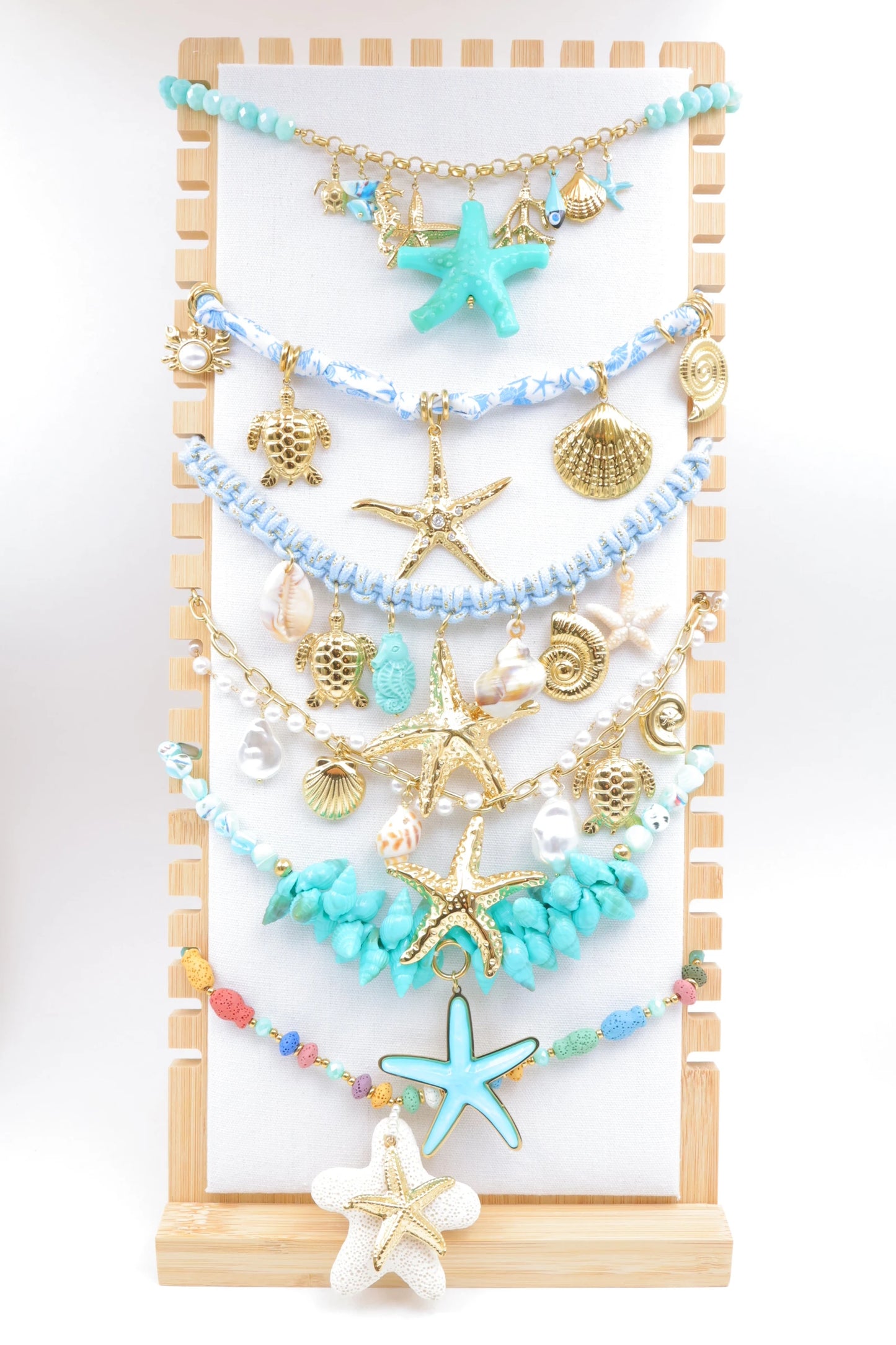 Lots de bijoux avec présentoir
