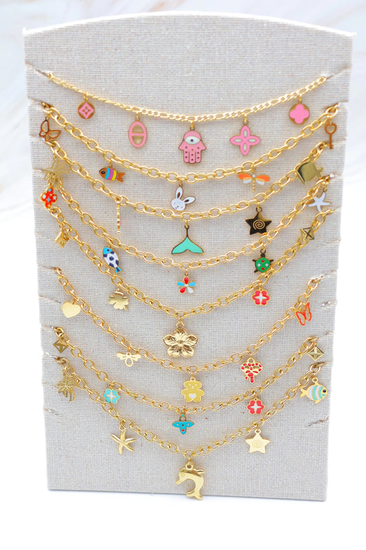Lots de bijoux avec présentoir