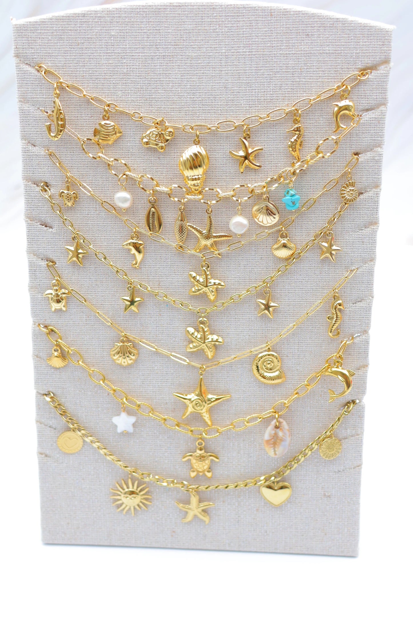Lots de bijoux avec présentoir