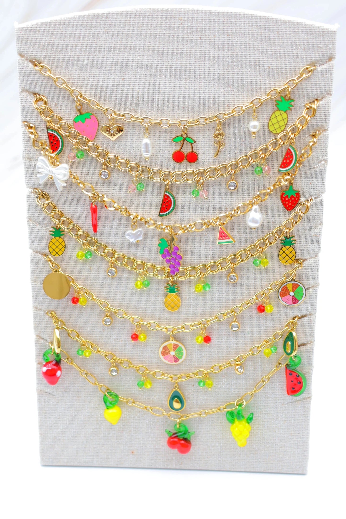 Lots de bijoux avec présentoir