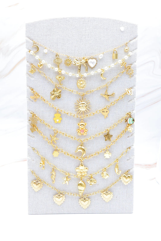 Lots de bijoux avec présentoir
