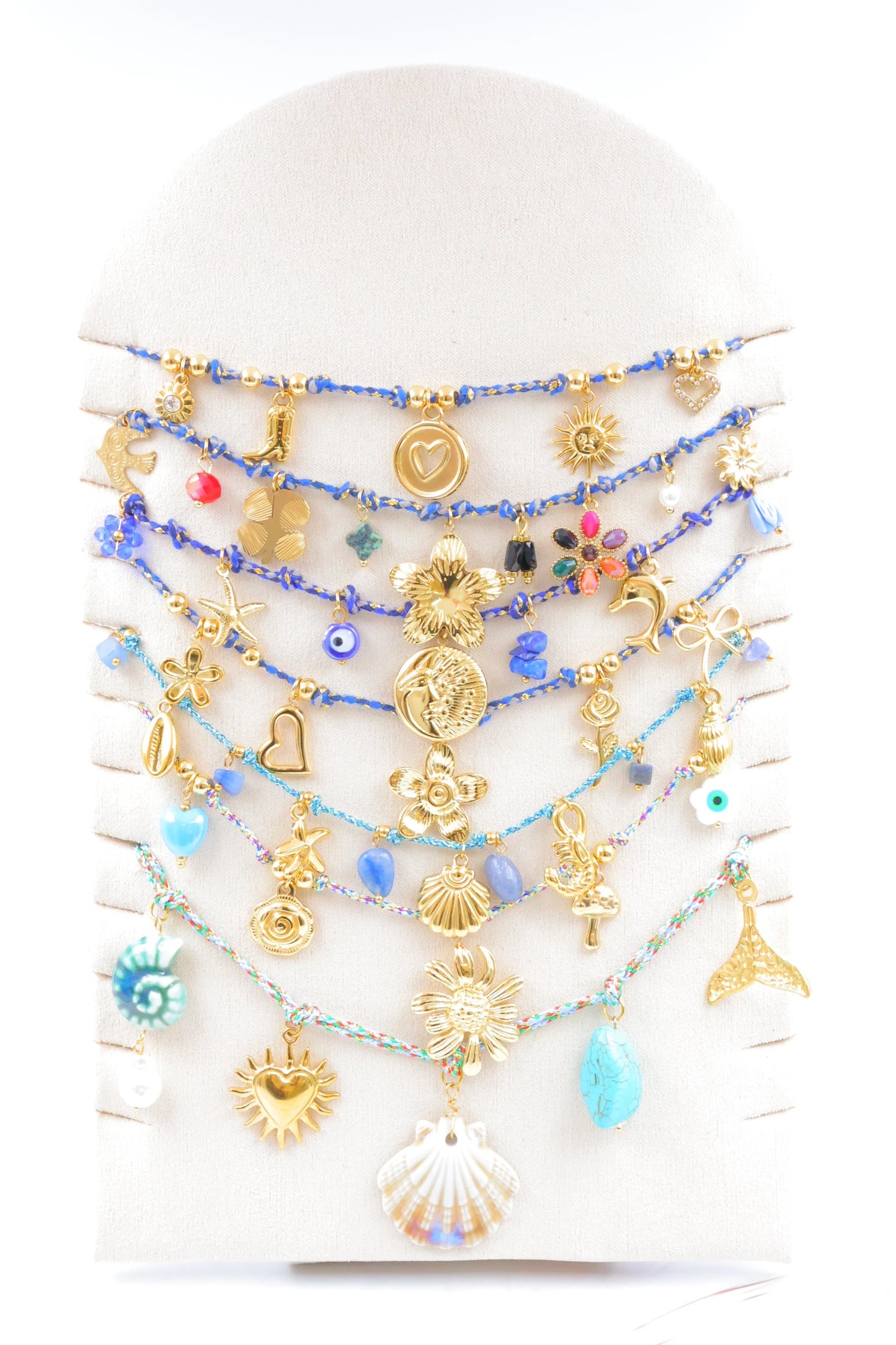 Lots de bijoux avec présentoir