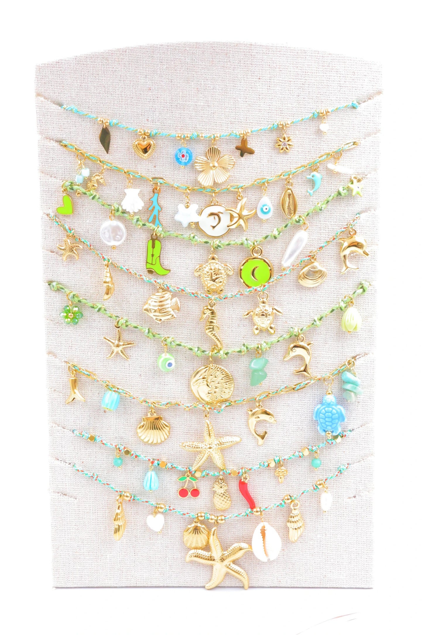 Lots de bijoux avec présentoir