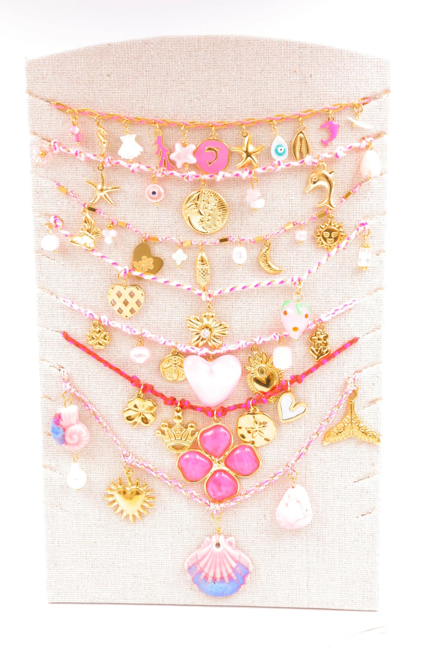 Lots de bijoux avec présentoir