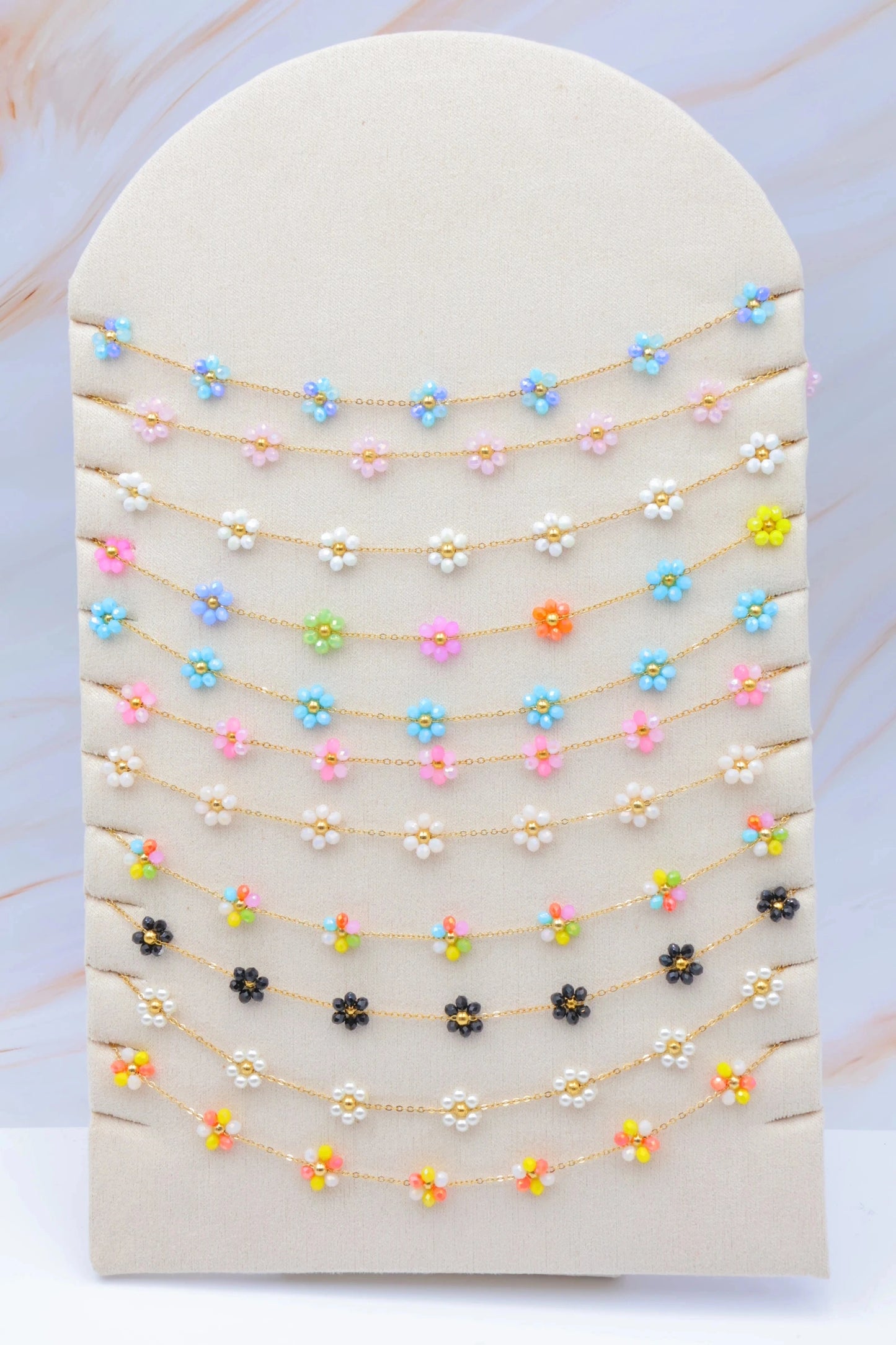 Lots de bijoux avec présentoir