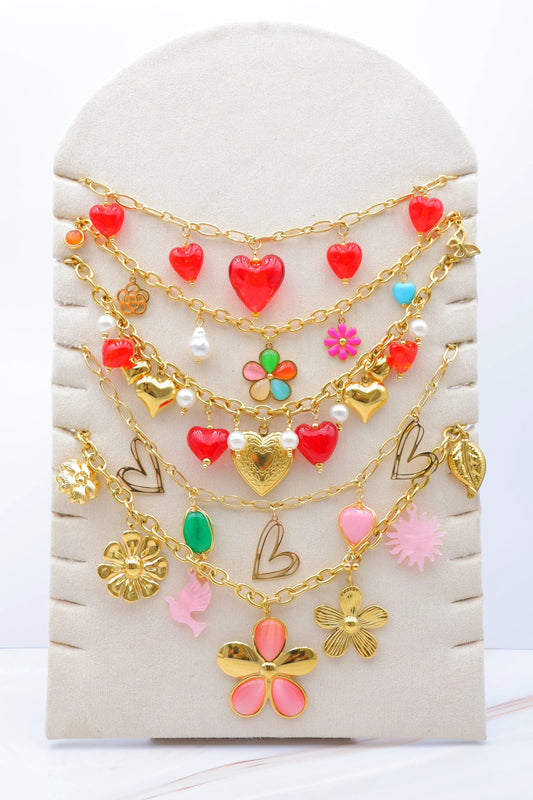 Lots de bijoux avec présentoir