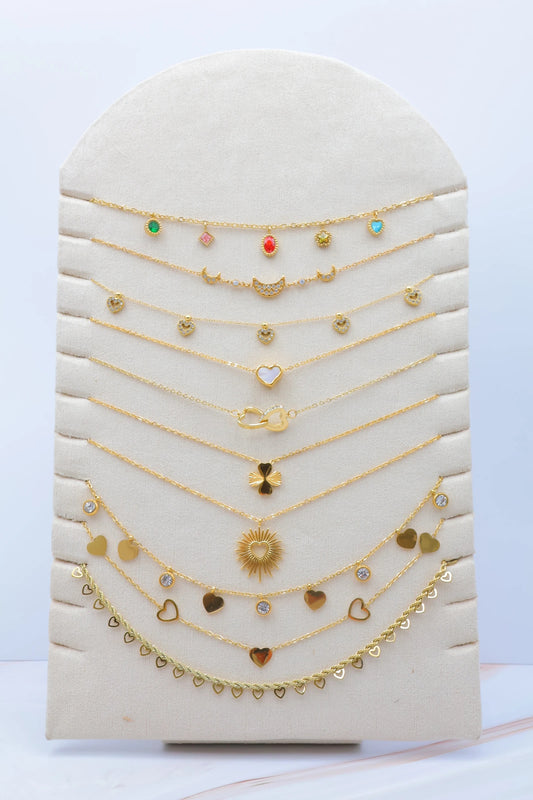 Lots de bijoux avec présentoir