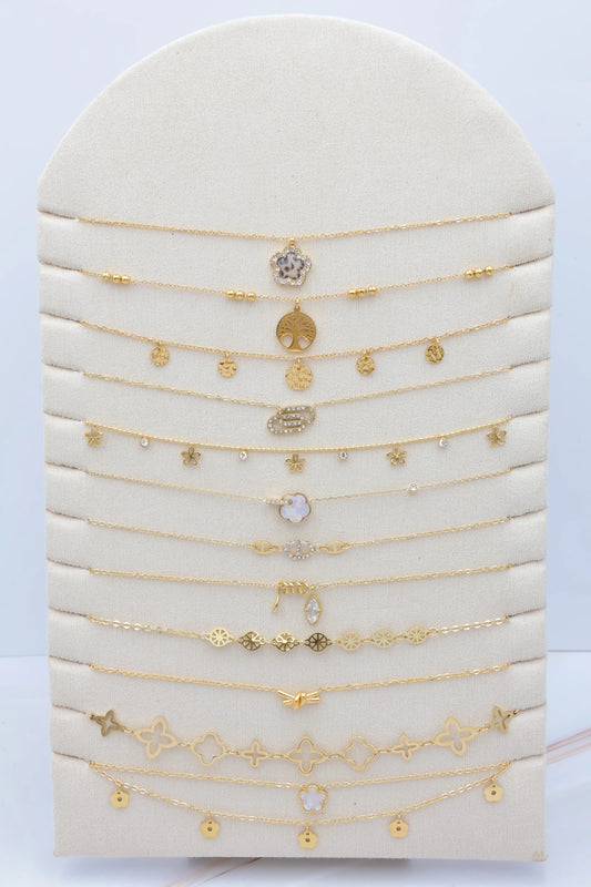 Lots de bijoux avec présentoir