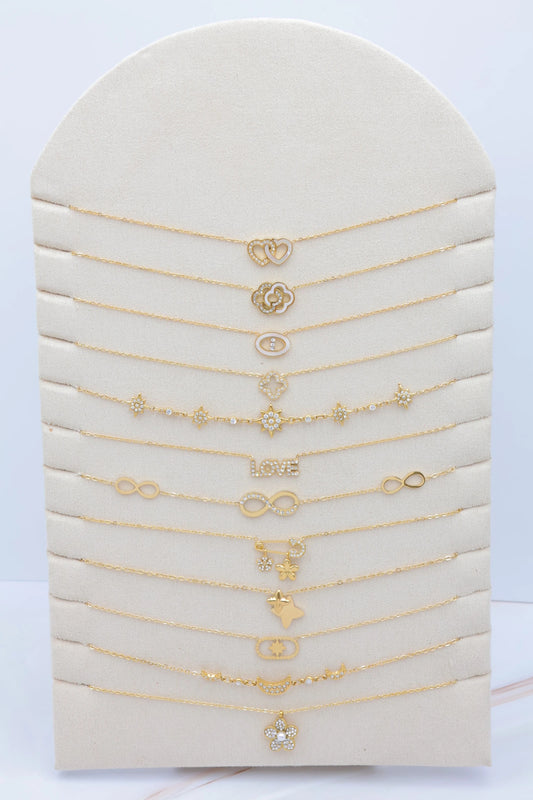 Lots de bijoux avec présentoir