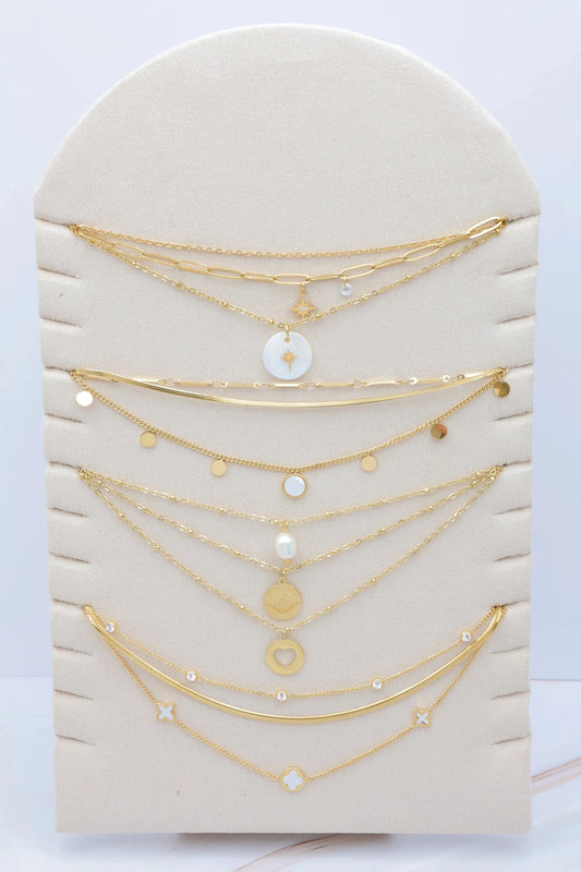 Lots de bijoux avec présentoir