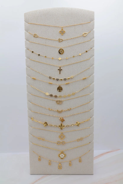 Lots de bijoux avec présentoir