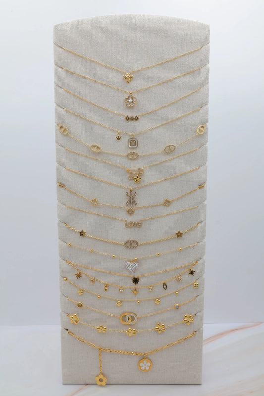 Lots de bijoux avec présentoir