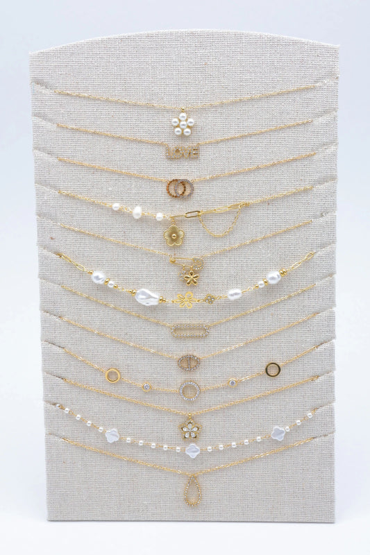 Lots de bijoux avec présentoir