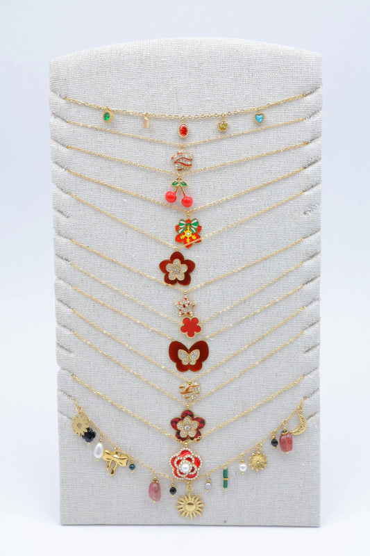 Lots de bijoux avec présentoir