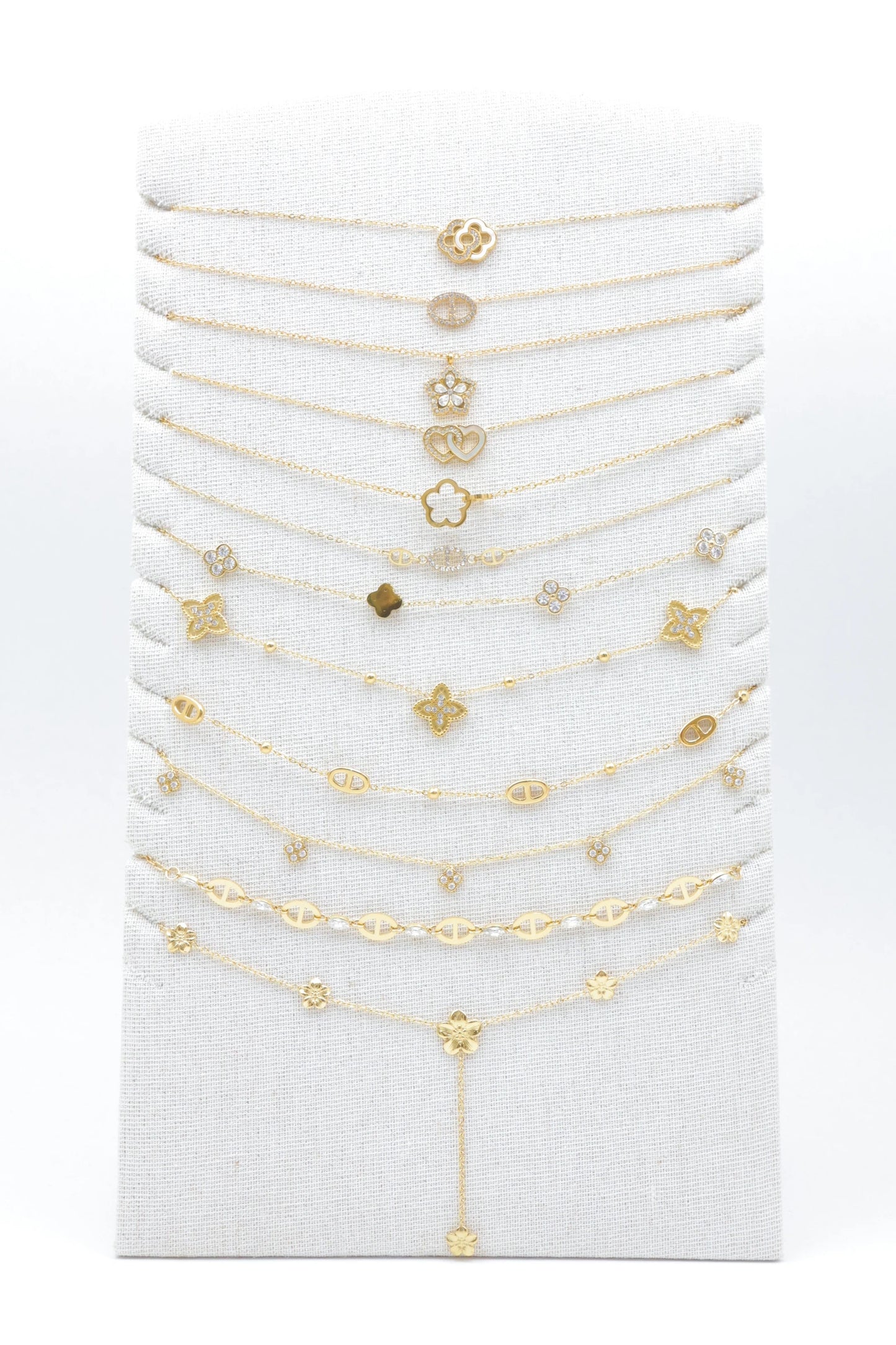 Lots de bijoux avec présentoir