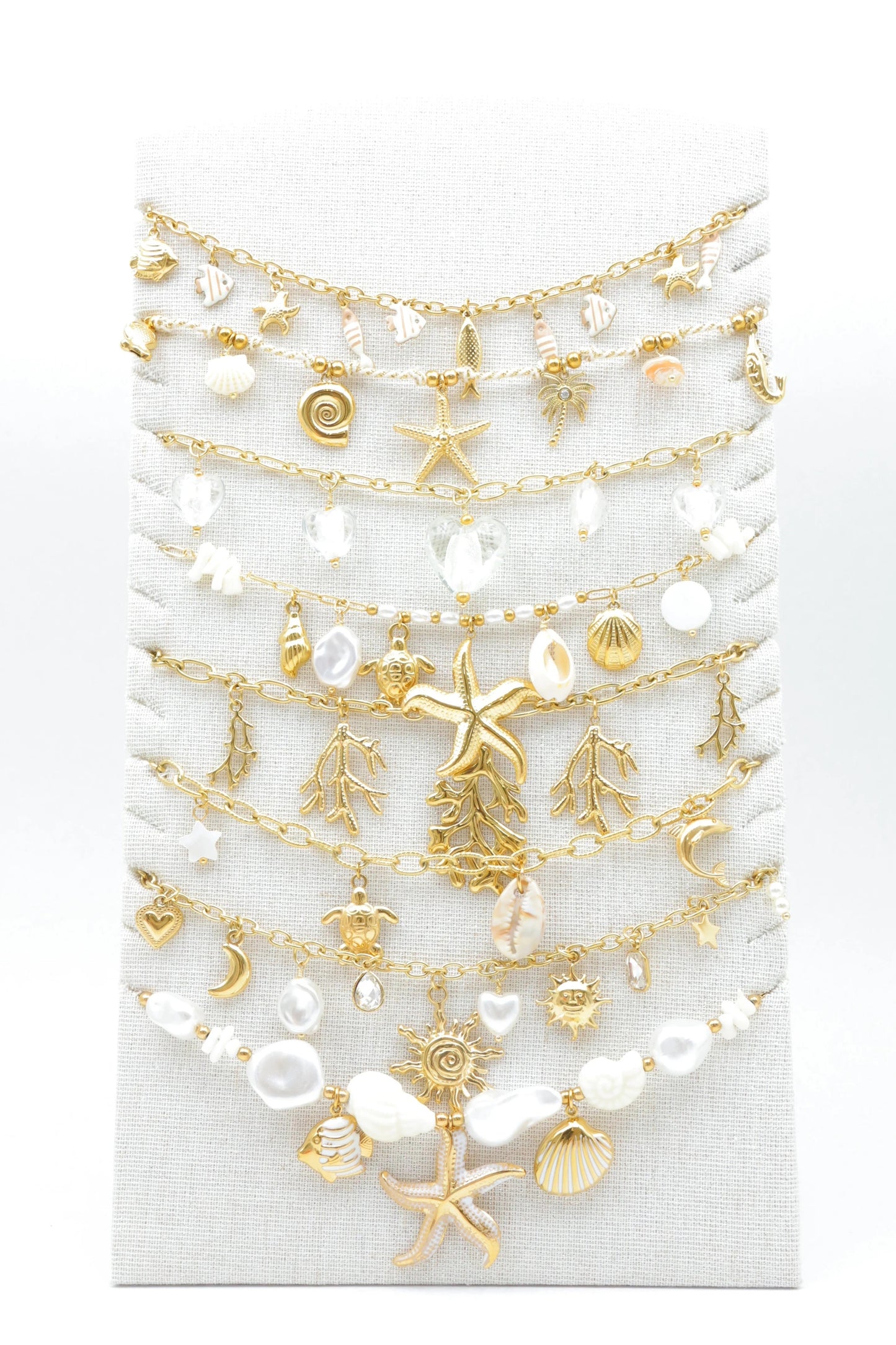 Lots de bijoux avec présentoir
