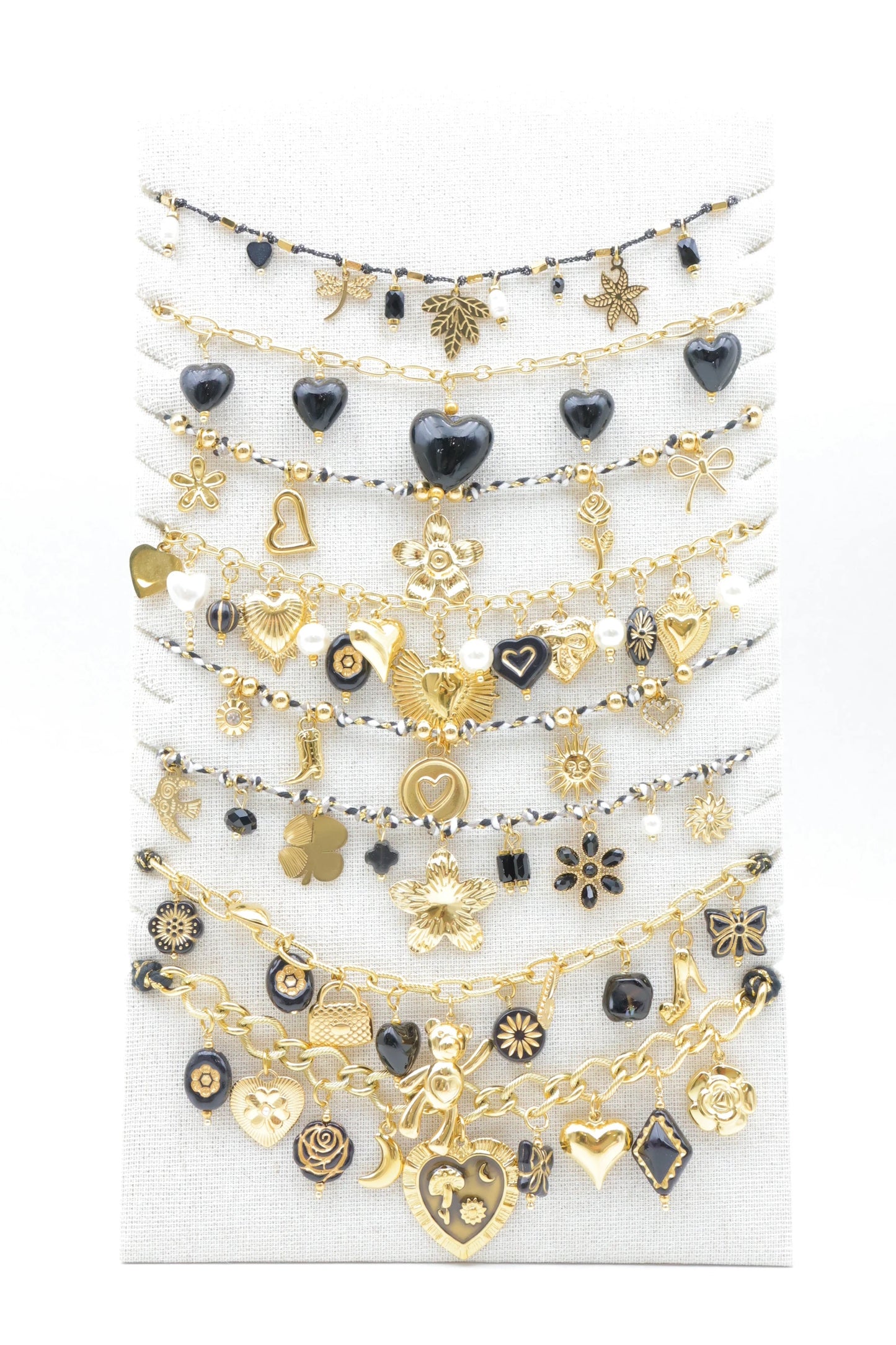 Lots de bijoux avec présentoir