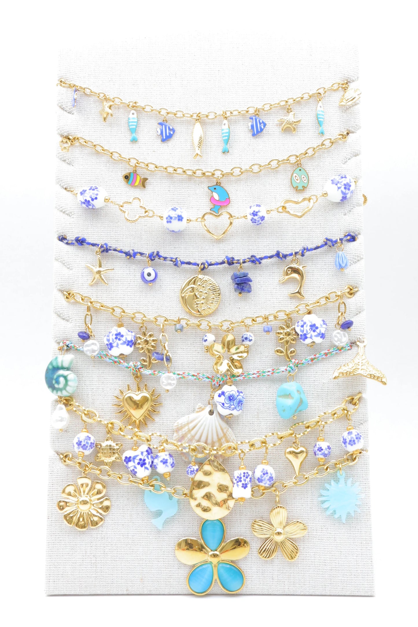 Lots de bijoux avec présentoir