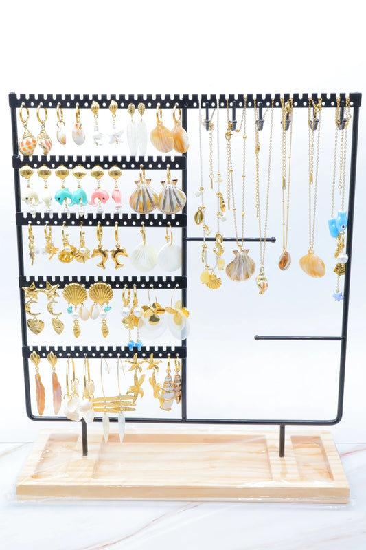 Lots de bijoux avec présentoir