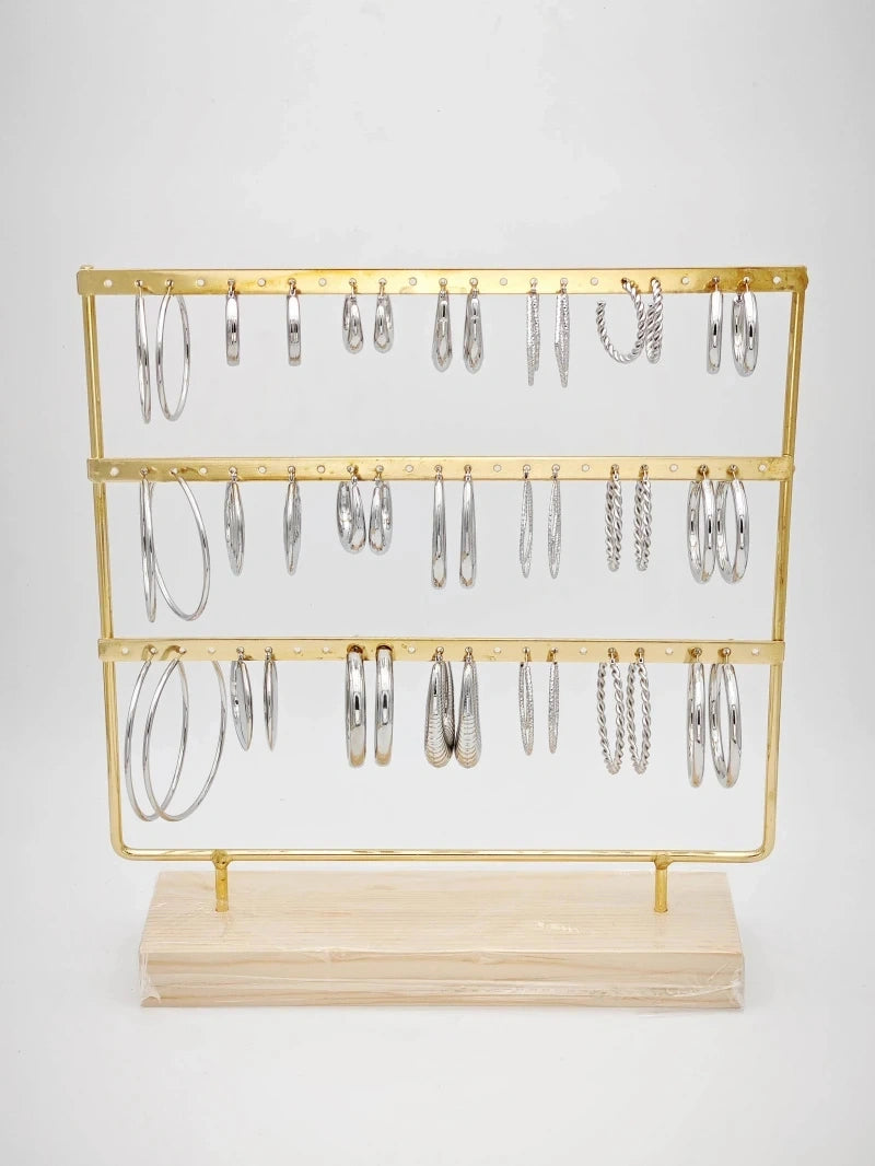 Lots de bijoux avec présentoir
