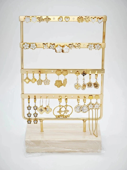 Lots de bijoux avec présentoir