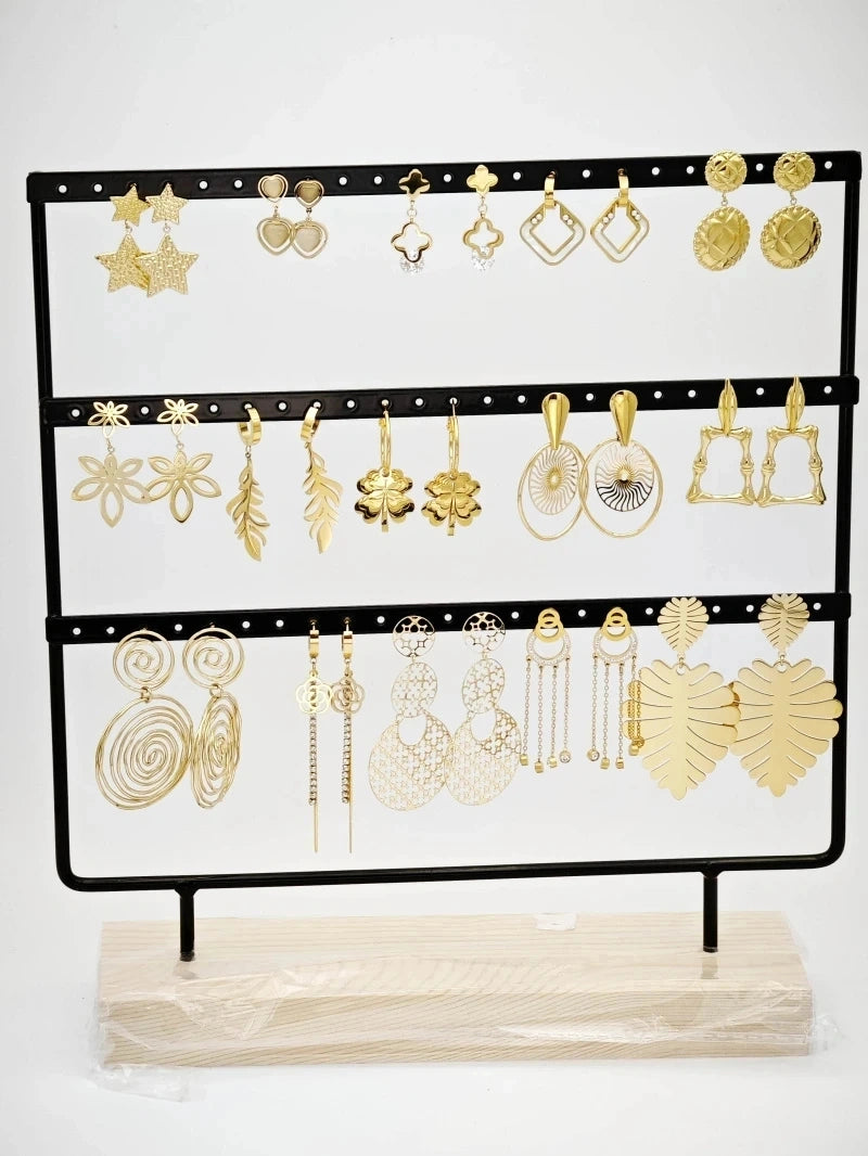 Lots de bijoux avec présentoir