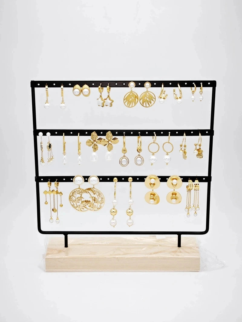 Lots de bijoux avec présentoir
