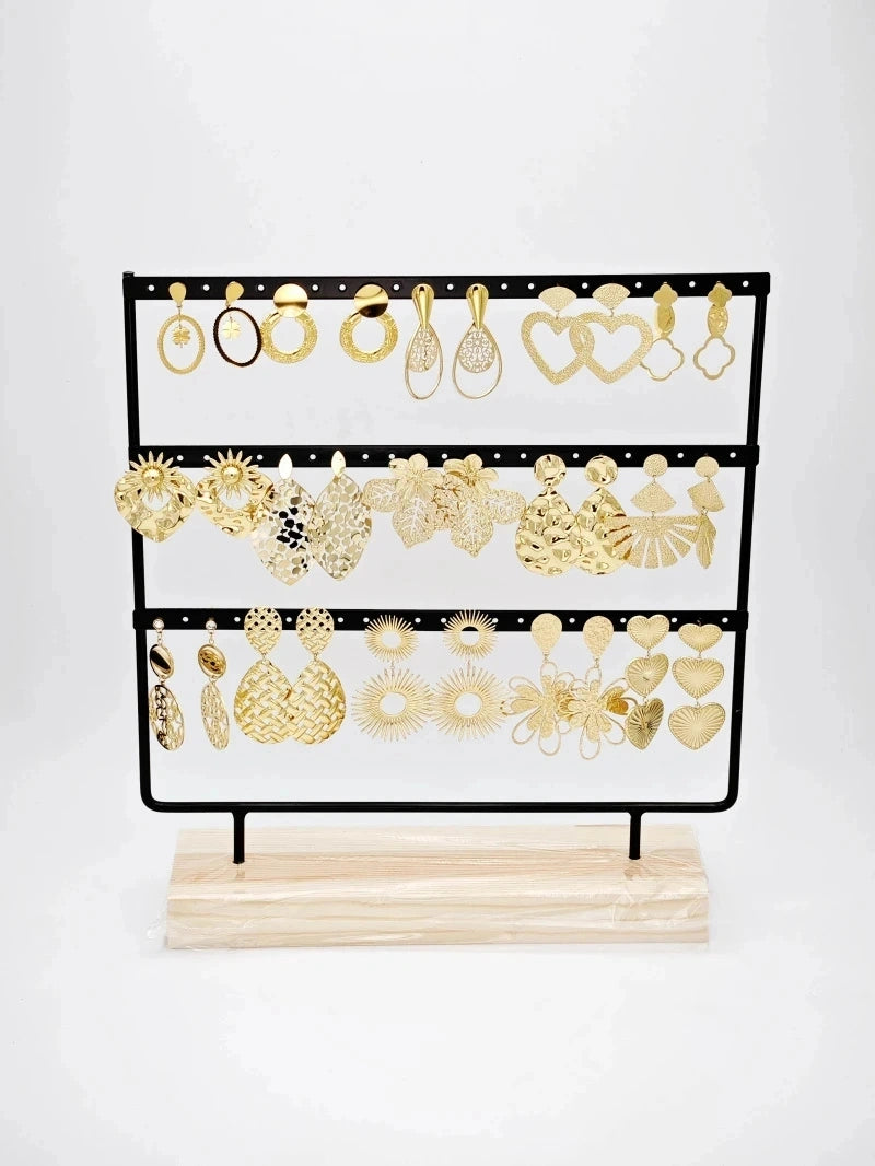 Lots de bijoux avec présentoir