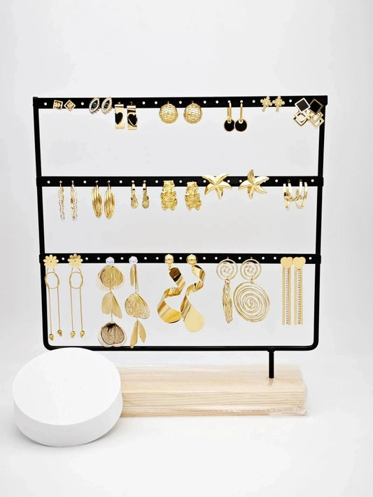 Lots de bijoux avec présentoir