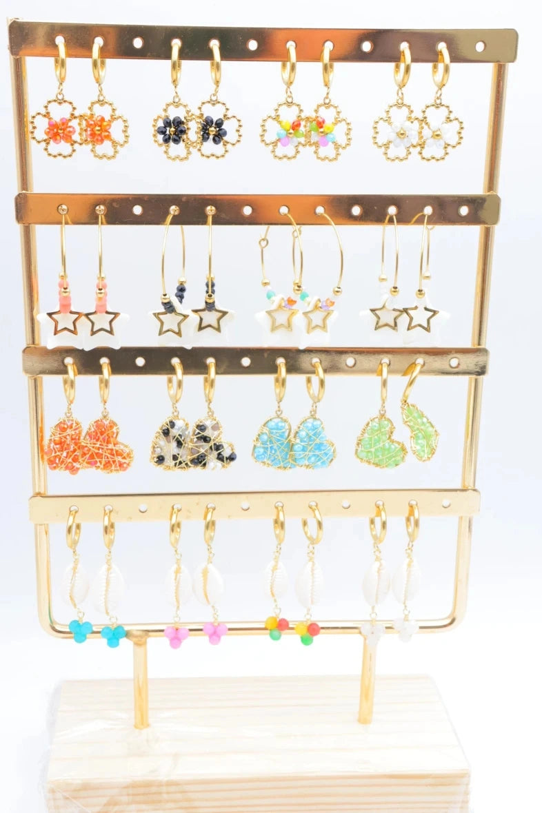 Lots de bijoux avec présentoir