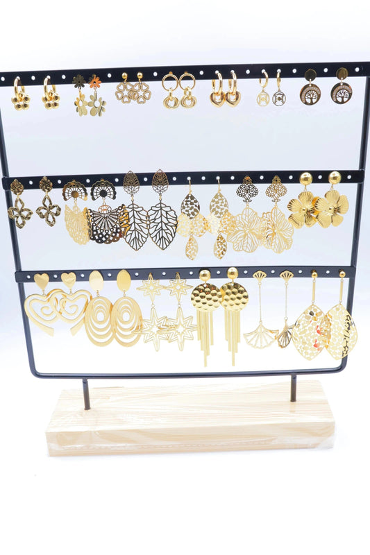 Lots de bijoux avec présentoir