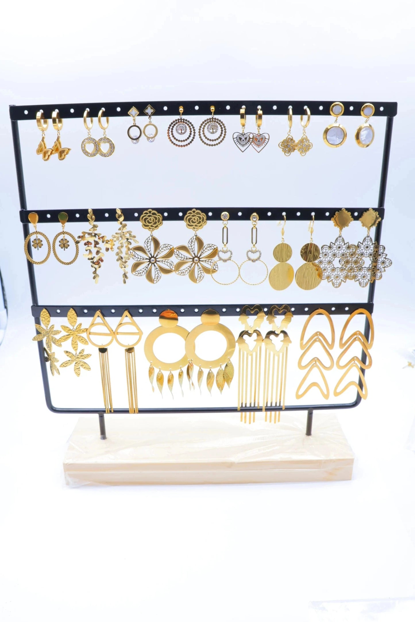 Lots de bijoux avec présentoir