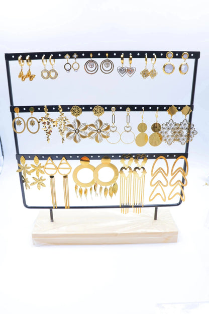 Lots de bijoux avec présentoir
