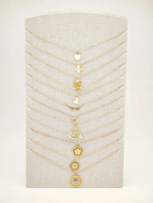 Lots de bijoux avec présentoir
