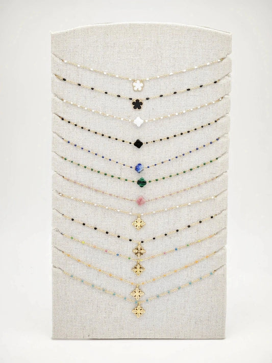 Lots de bijoux avec présentoir