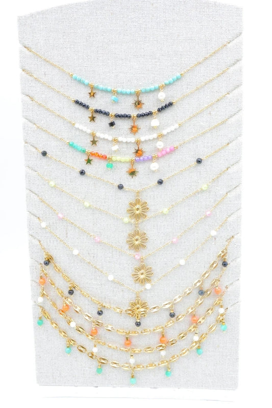 Lots de bijoux avec présentoir