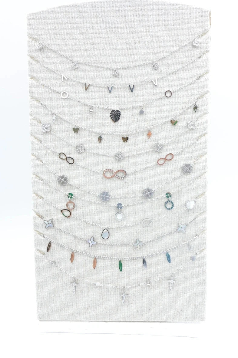 Lots de bijoux avec présentoir
