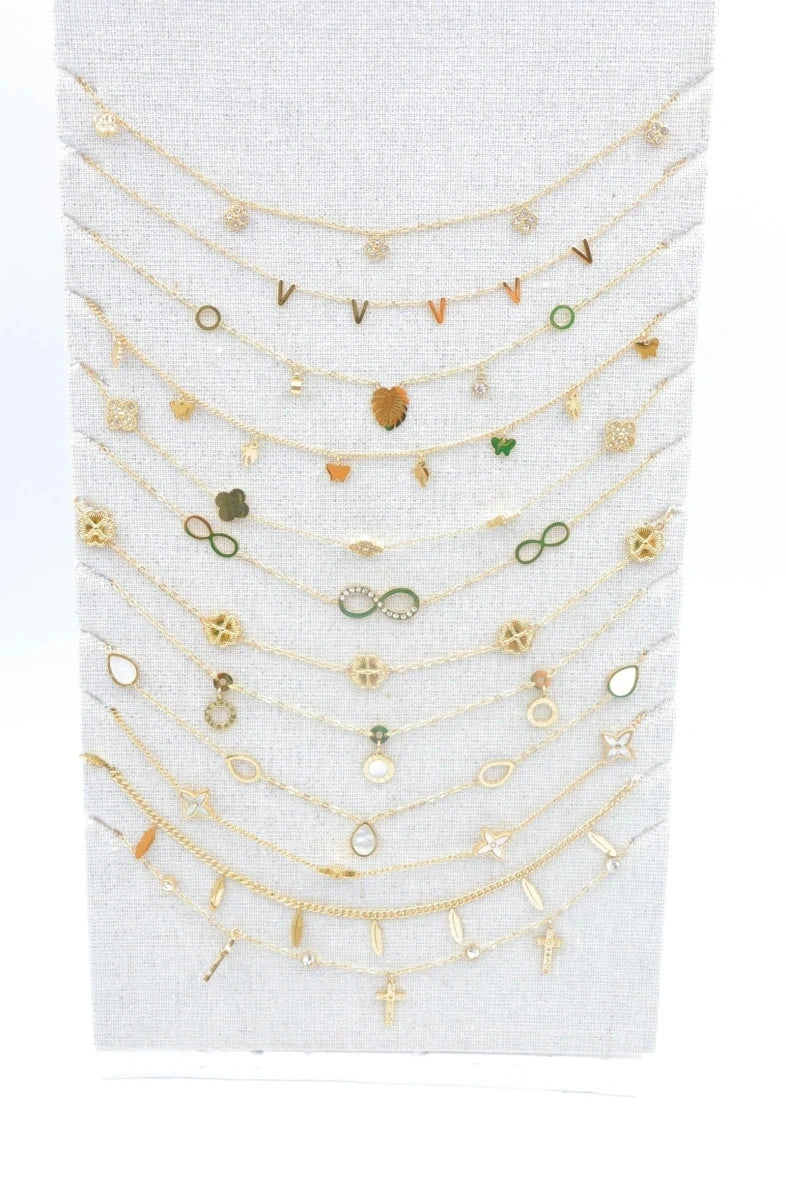 Lots de bijoux avec présentoir