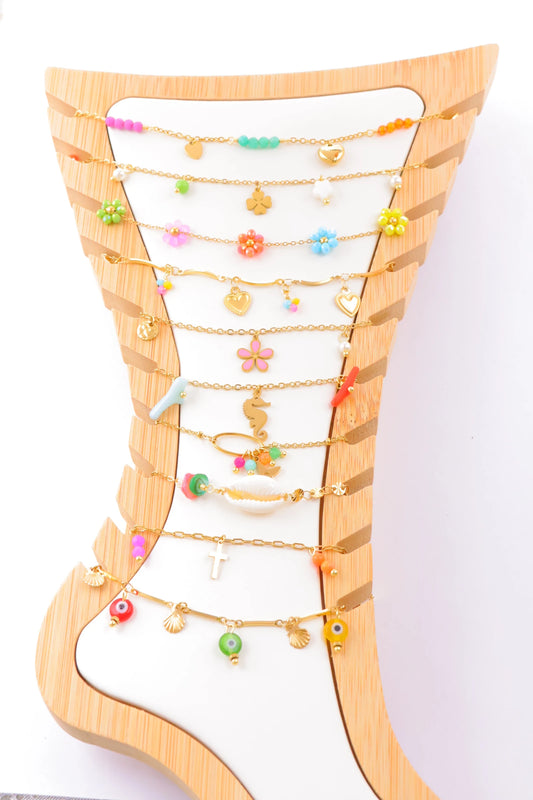 Lots de bijoux avec présentoir