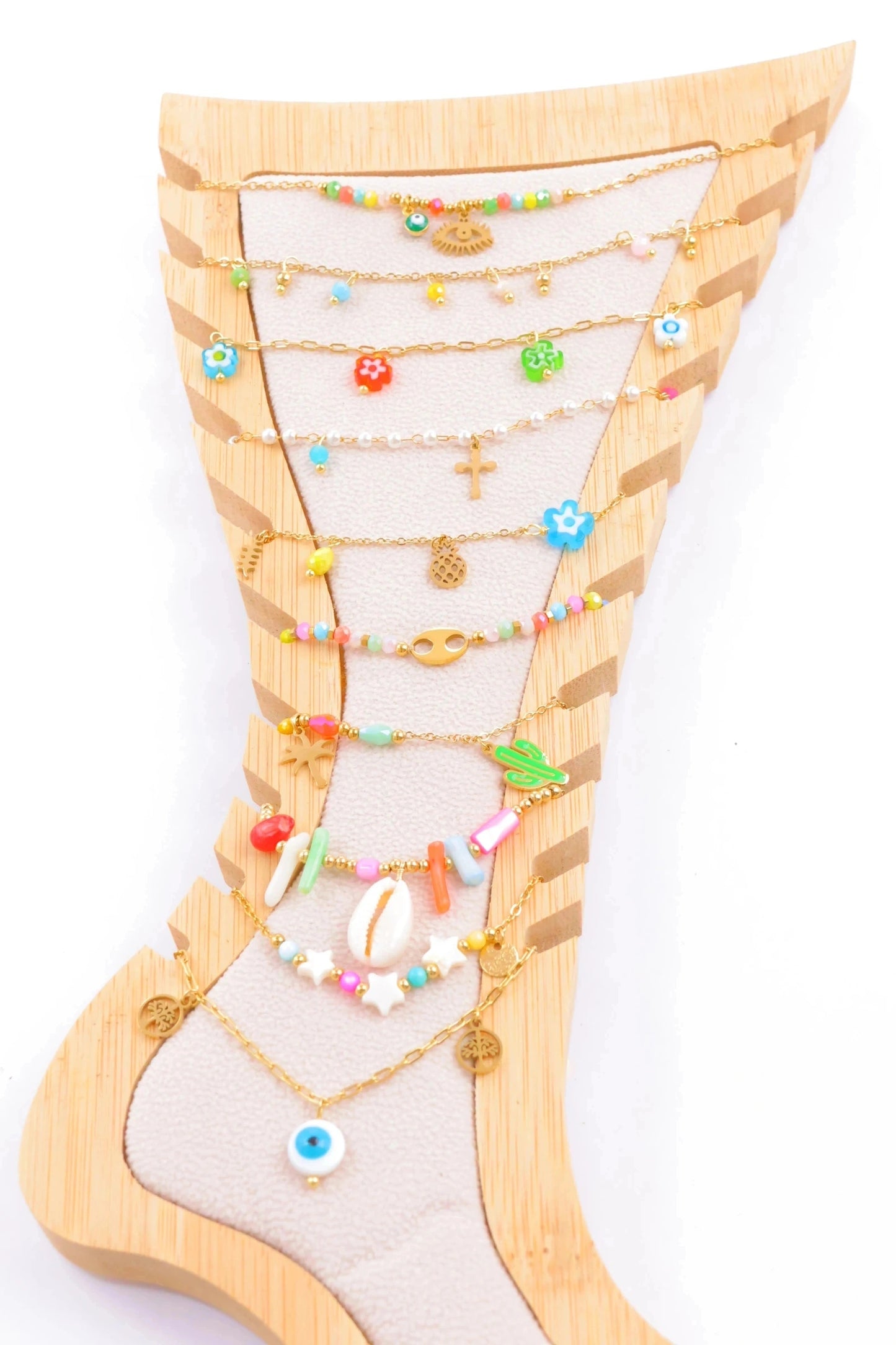Lots de bijoux avec présentoir