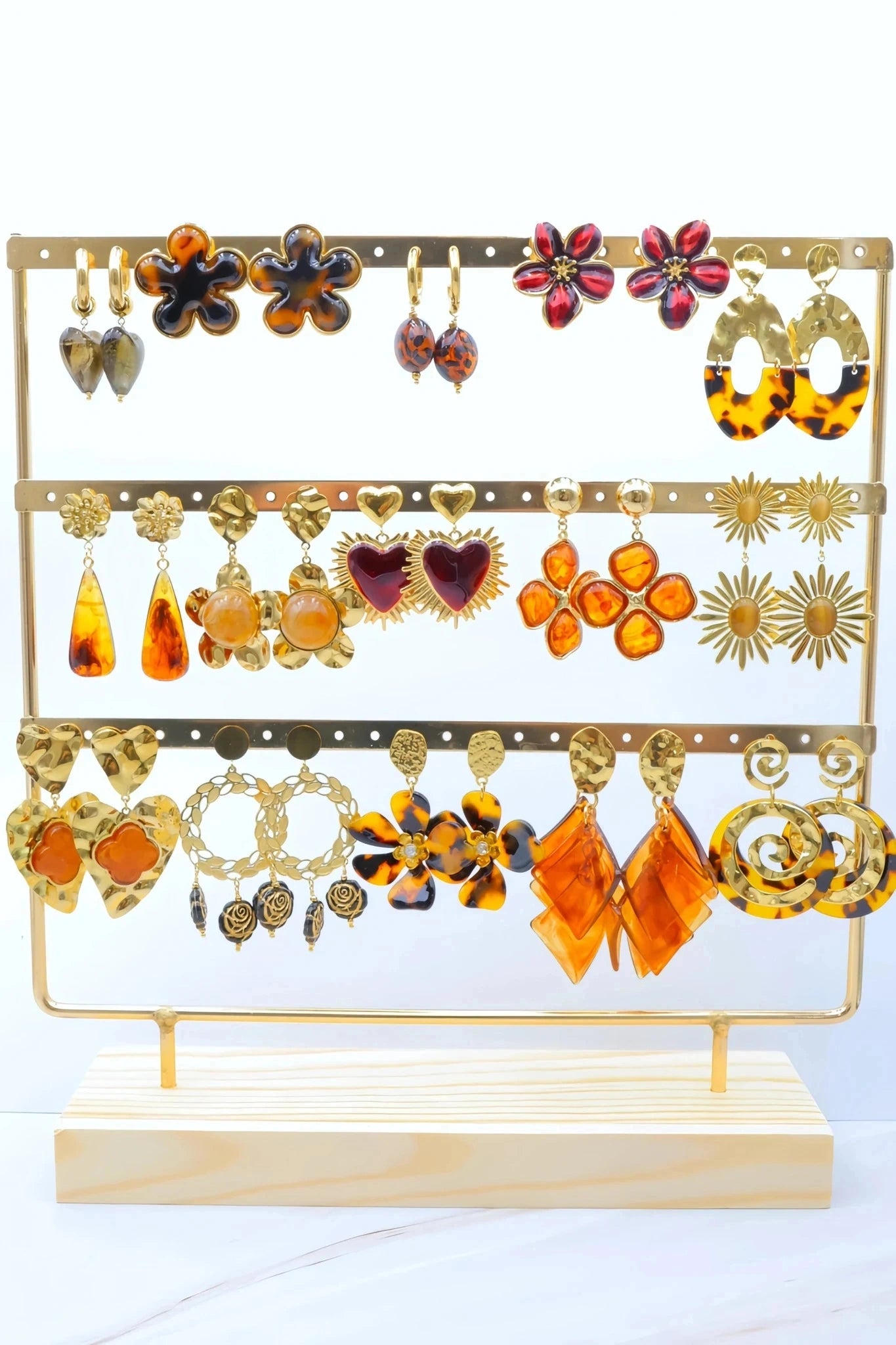Lots de bijoux avec présentoir