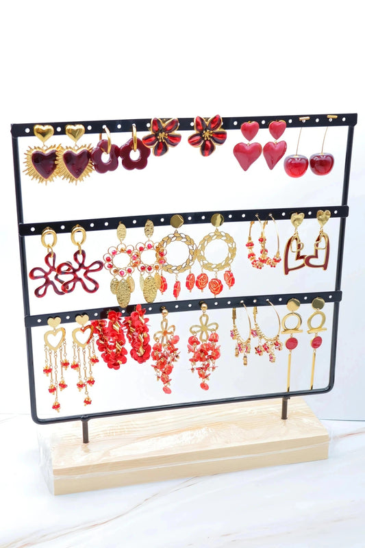 Lots de bijoux avec présentoir