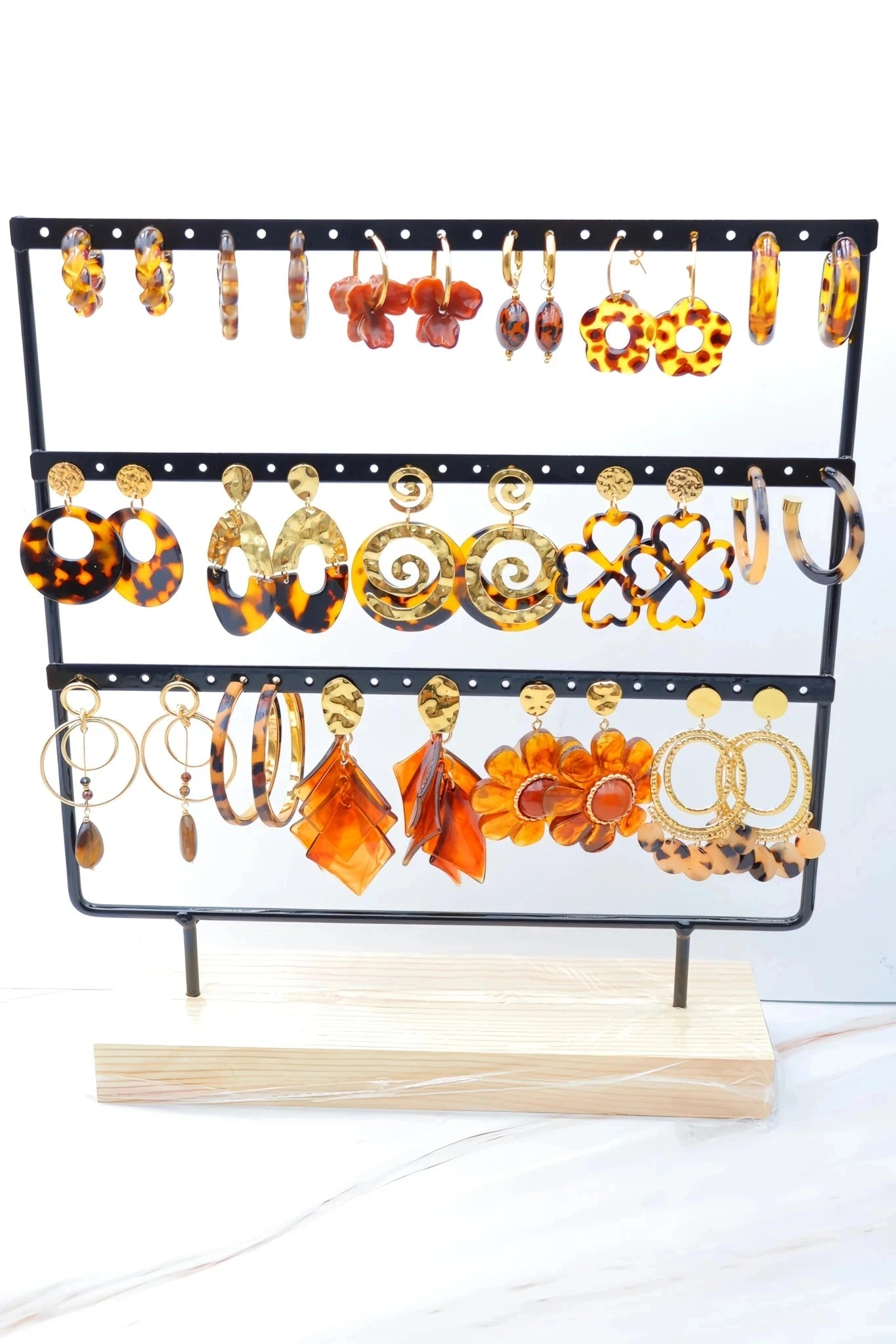 Lots de bijoux avec présentoir