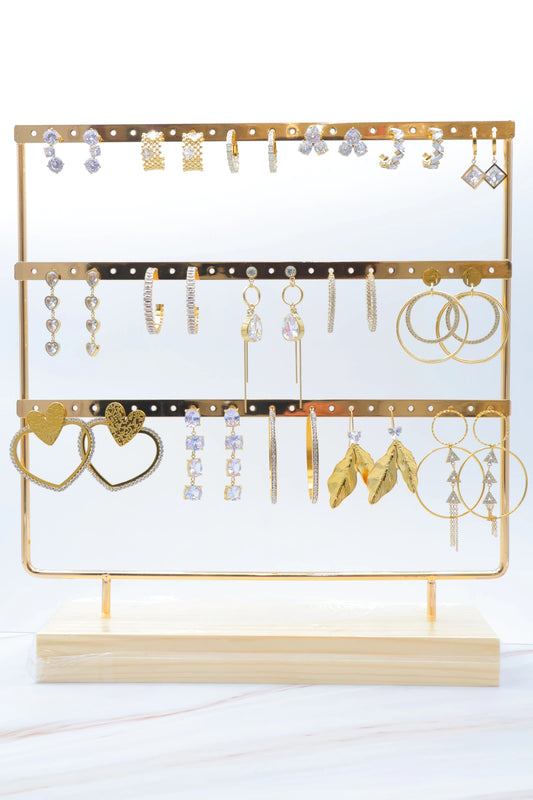 Lots de bijoux avec présentoir