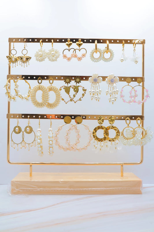 Lots de bijoux avec présentoir