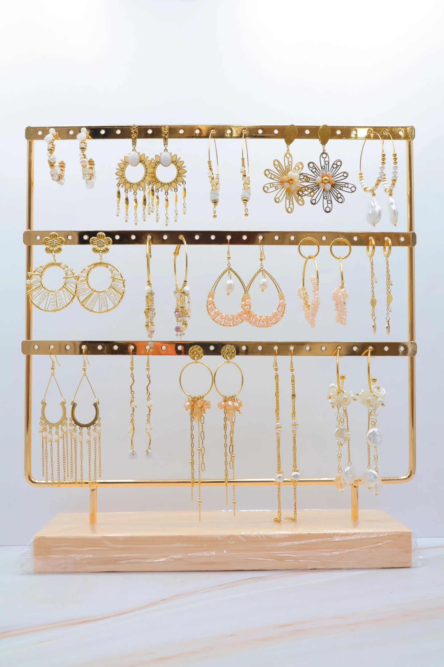 Lots de bijoux avec présentoir