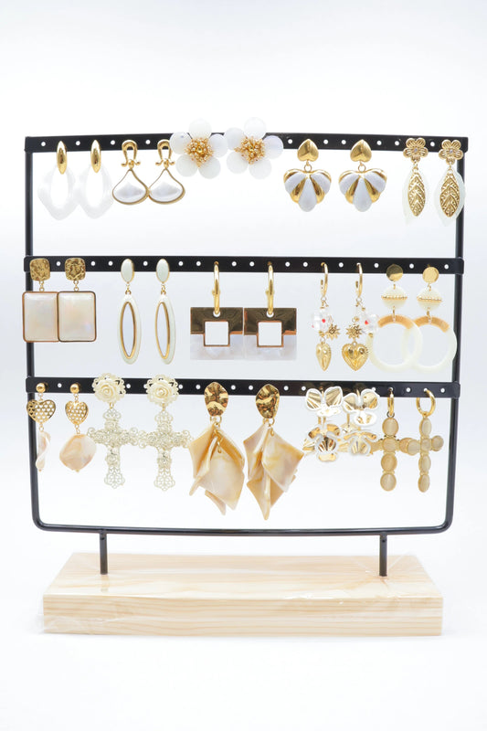 Lots de bijoux avec présentoir